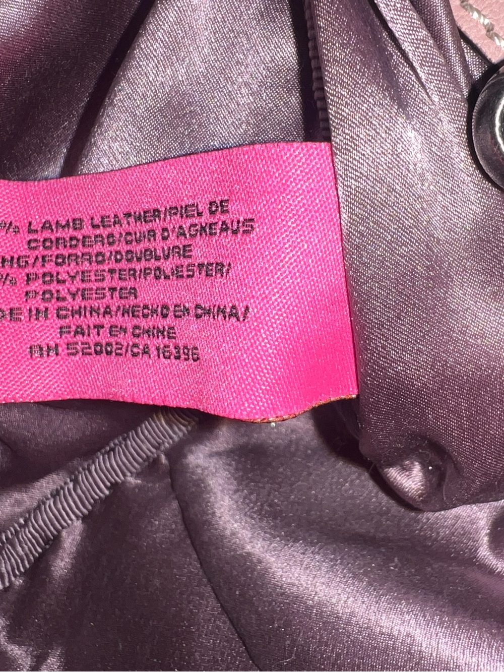 Juicy Couture Vintage Blush Pink Leather Bowling Doctor Style Bag Purse - Picture 13 of 13